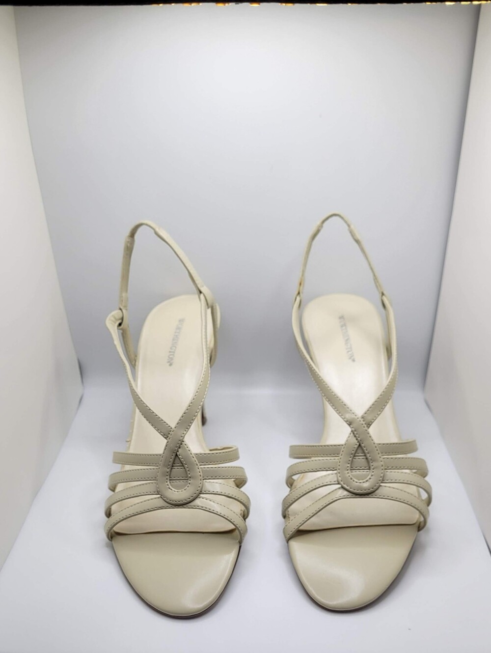 Natural Sasha Strappy Heel Sandal - Women